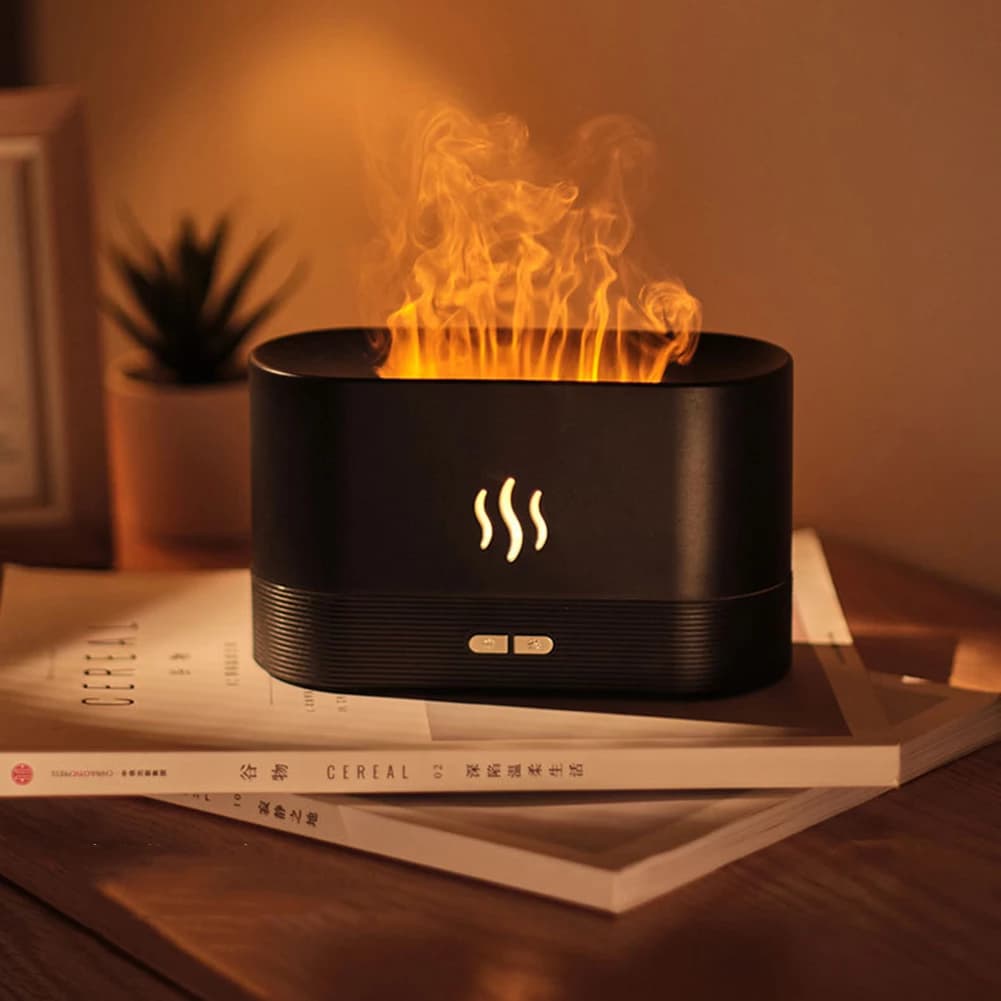 Flame Humidifier- فواحة ‏بشكل ‏فريد image 3