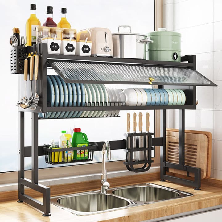 Kitchen Sink Rack ‎- منظم ‏المواعين ‏ image 3