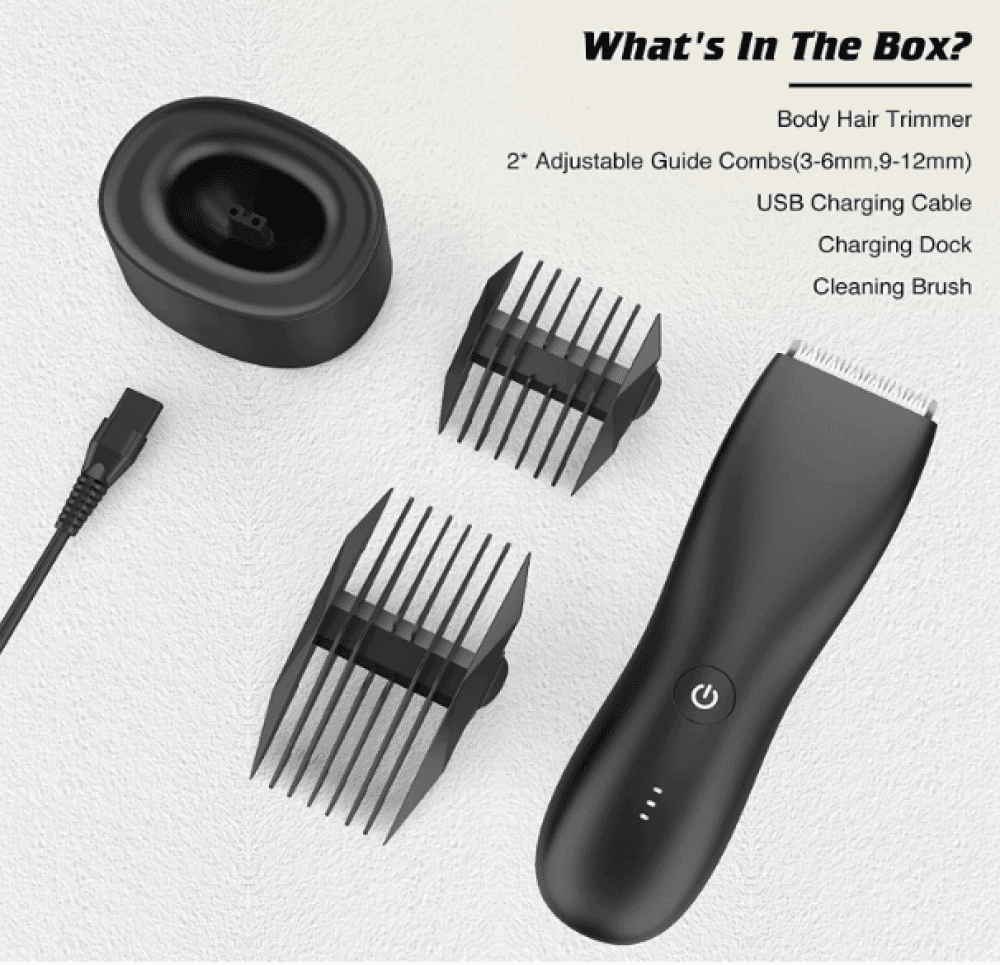 WaterProof Grooming Trimmer ‎- مكينة ‏حلاقة ‏المناطق ‏الحساسة ‏والجسم image 3