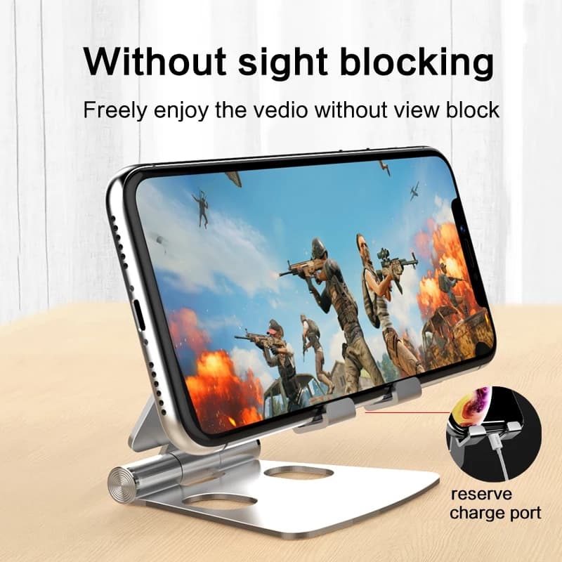 Foldable Mobile Holder ‎- حامل ‏الموبايل image 3