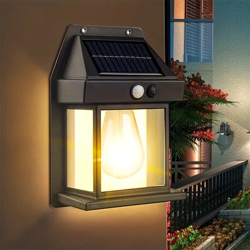 Retro Garden Solar Lamp ‎- اضاءة ‏شمسية