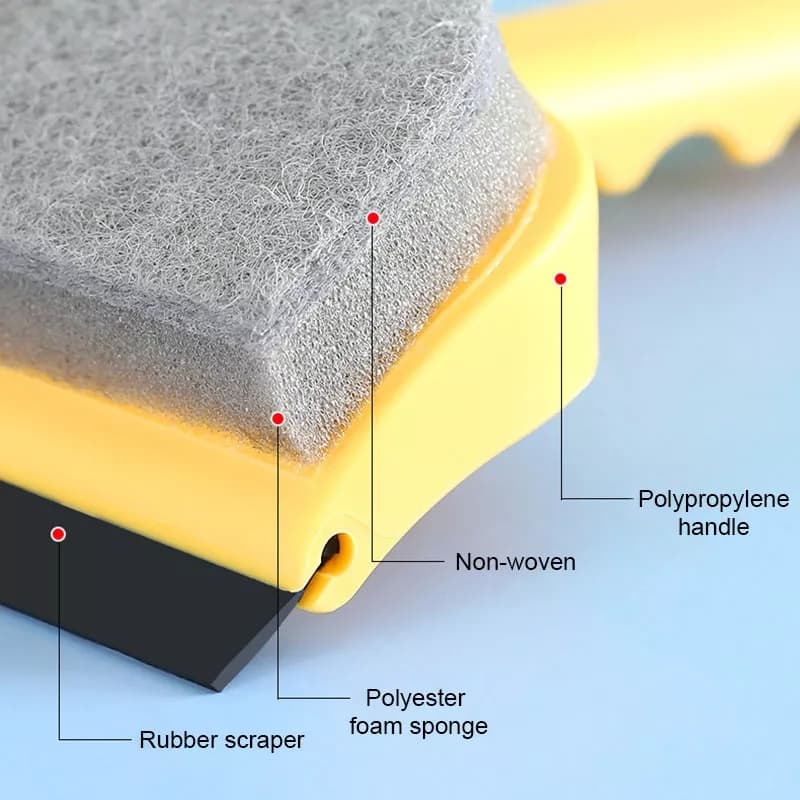 Sponge and Wiper ‎2in1 - اسفنجة ‏التنظيف ‏مع ‏منظف ‏زجاج image 5