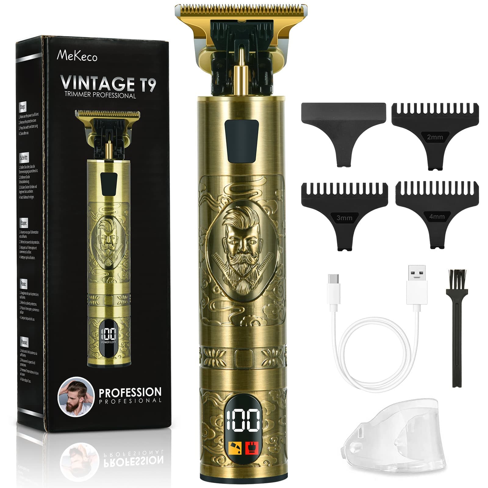 New Design gold Trimmer ‎- مكينة ‏حلاقة