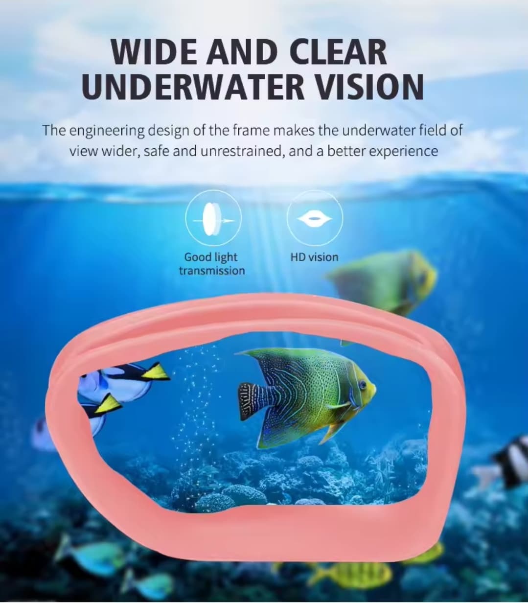 Clip-On Swimming Goggles- نظارات ‏سباحة image 4