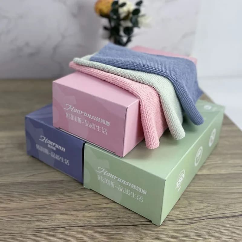 20pcs/box microfiber cloth ‎- ‏علبة ‏مناديل ‏فايبر ‏ image 5