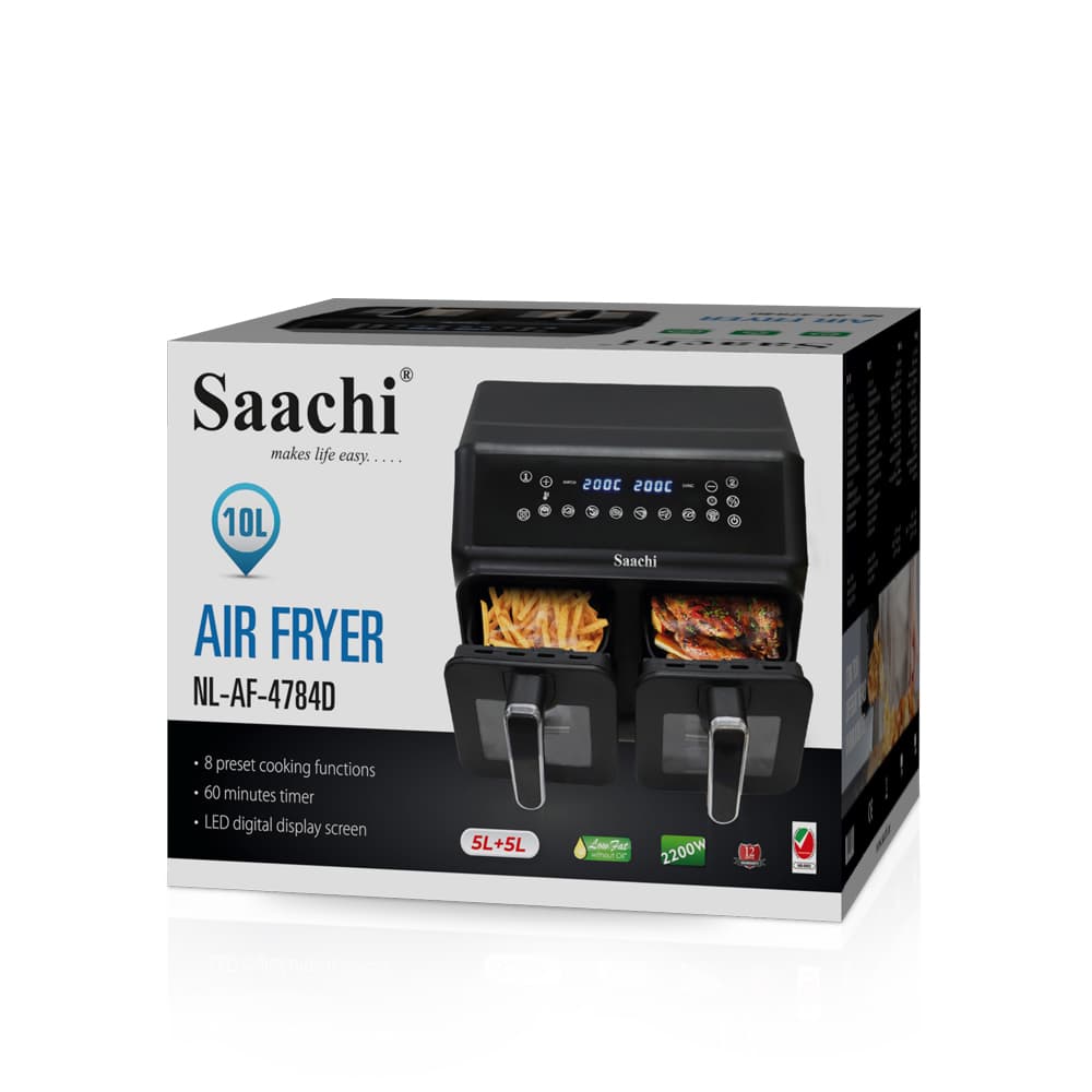 Saachi 10 ‏Litres Air Fryer ‎-القلاية ‏الهوائية ‏١٠ ‏لتر ‏ image 4