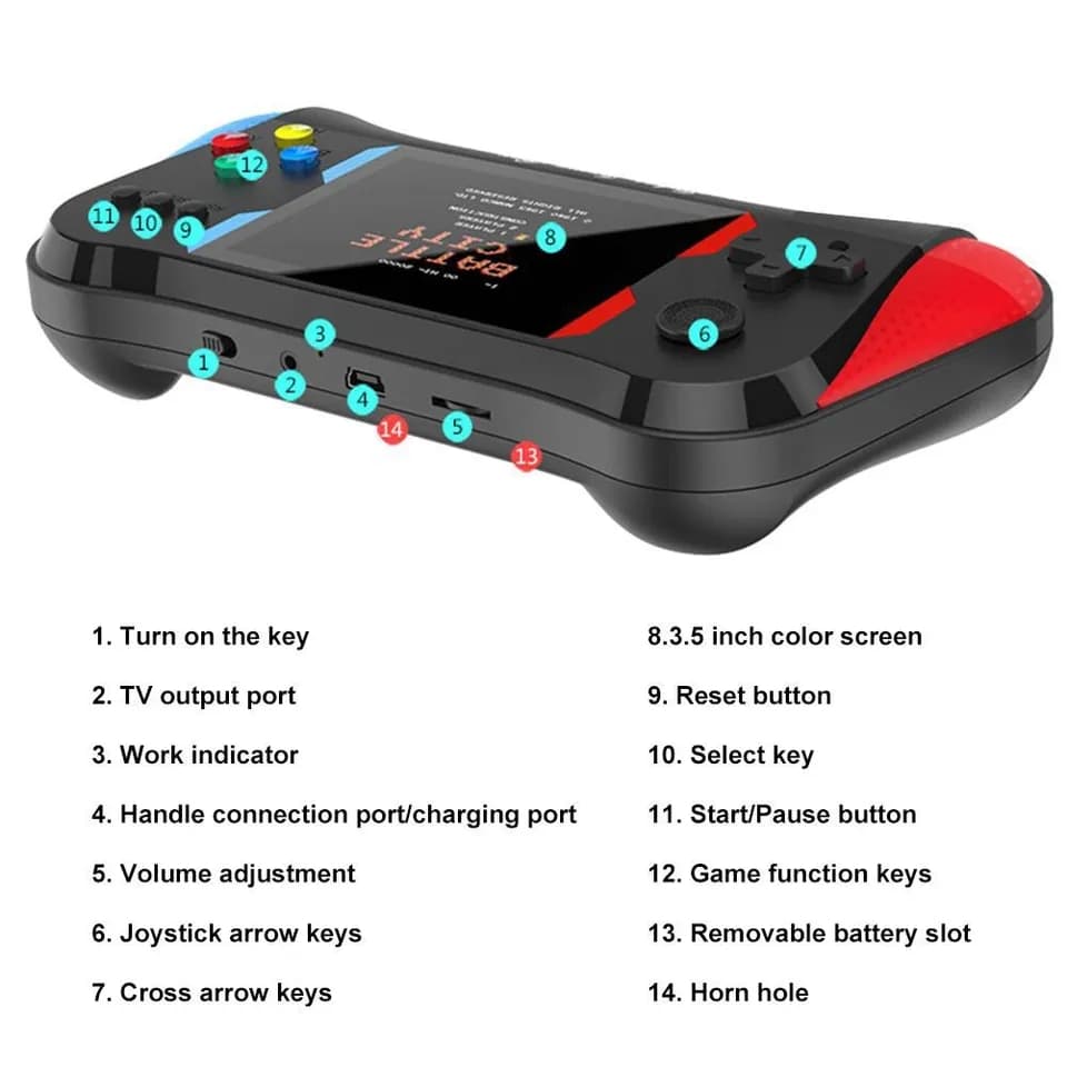 500 ‏in ‎1 ‏Sub Game ‎- جهاز ‏العاب ‏الطيبين ‏٥٠٠ ‏لعبة ‏ image 2
