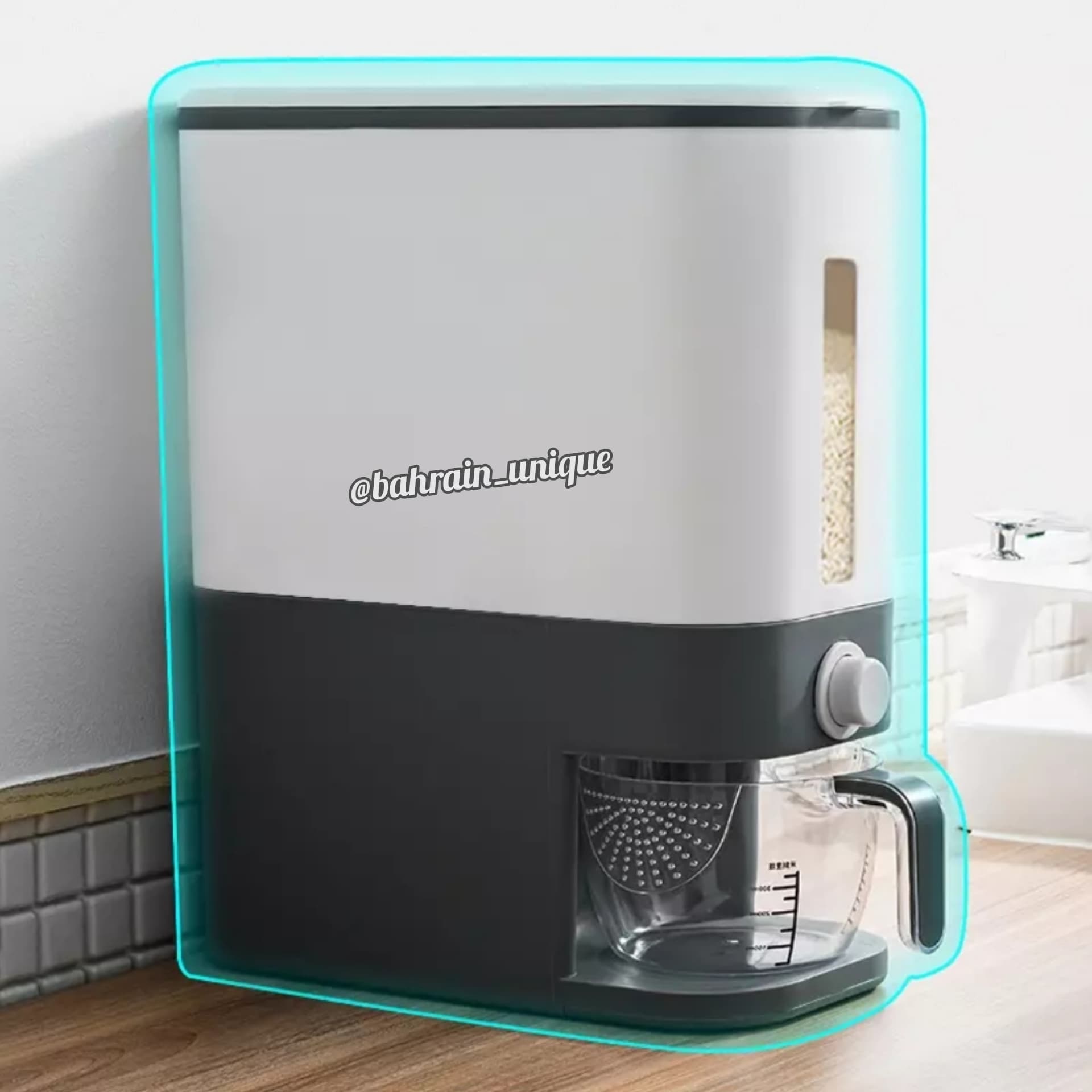 Rice Dispenser ‎12KG ‎- صنبور ‏البقوليات ‏والارز image 4