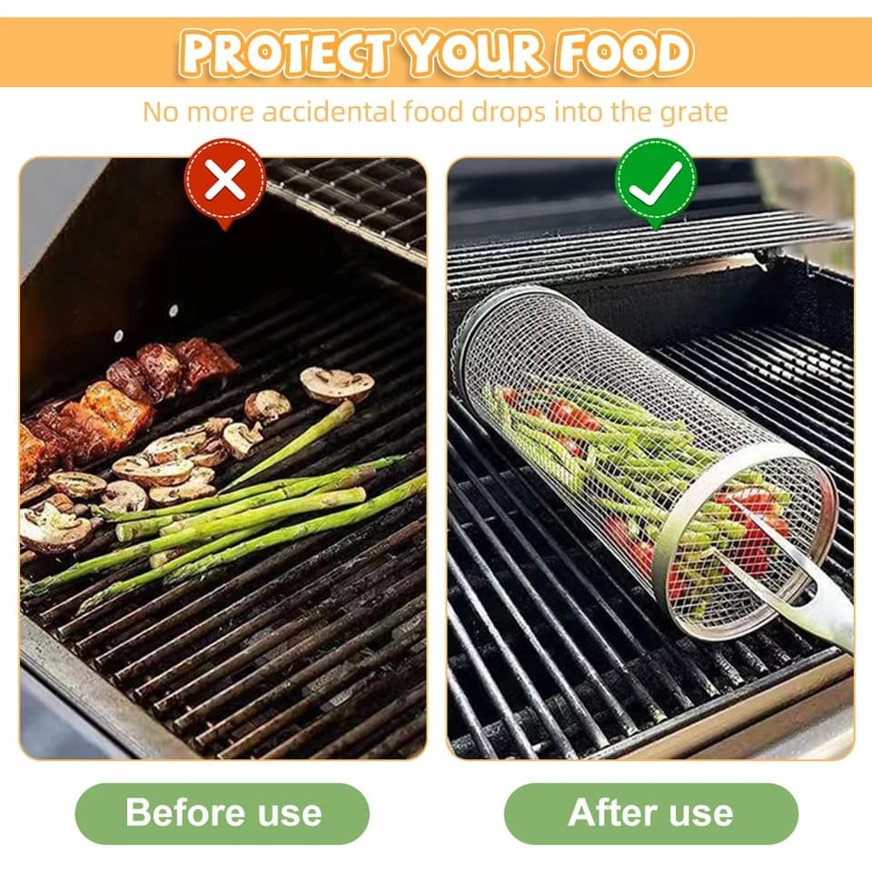 Grill Basket ‎- سلة ‏الشواي image 3