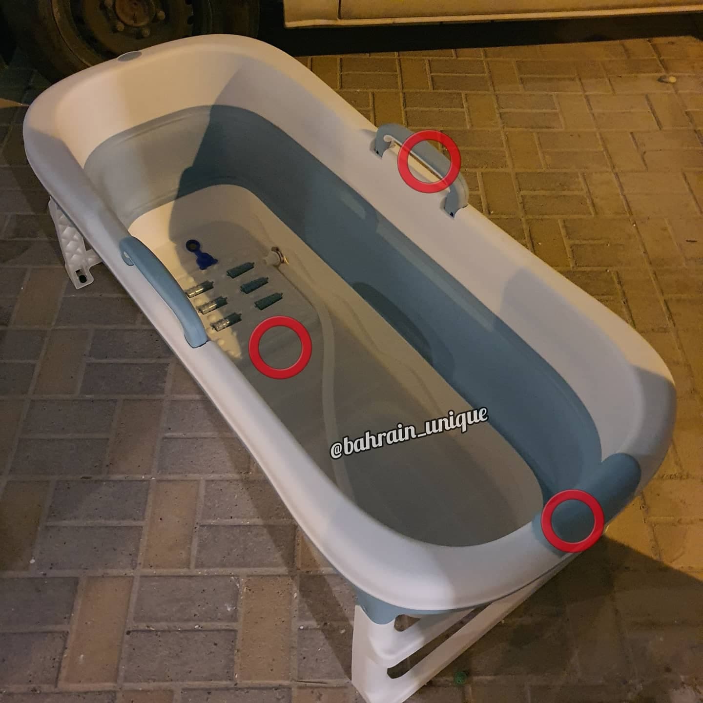 Portable Bathtub ‎- البانيو ‏المتنقل