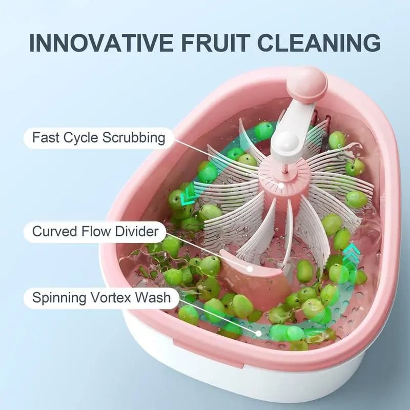 Fruit Cleaning Device ‎- اداة ‏تنظيف ‏الفواكه ‏والخضروات image 6