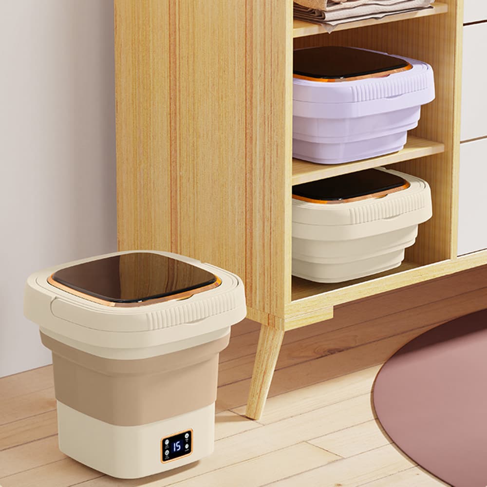 Portable ‎9L Washing ‎& ‏dryer  ‎- غسالة ‏ونشافة ‏٢في١ image 5