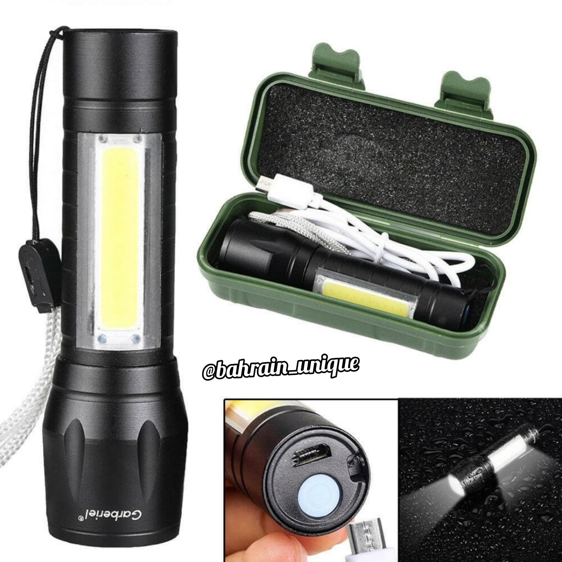 USB torch light ‎- مصباح ‏يدوي image 3