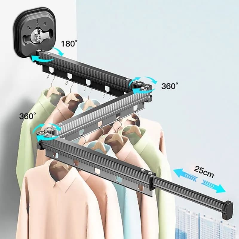 Clothes ‎Folding ‎Drying ‎Rack ‎- ‏منشر ‏قابل ‏للطي image 6