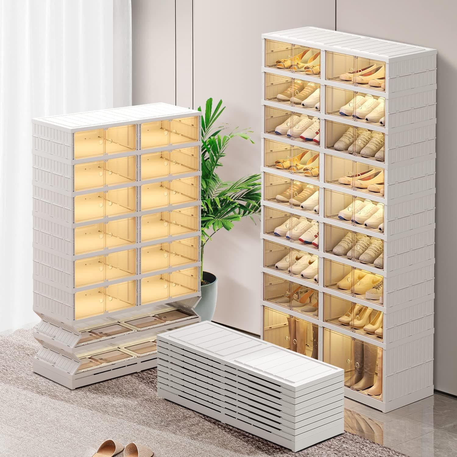 Foldable Shoe Rack ‎9 ‏Tier ‎- منظم ‏الاحذية ‏٩ ‏طبقات ‏ image 3