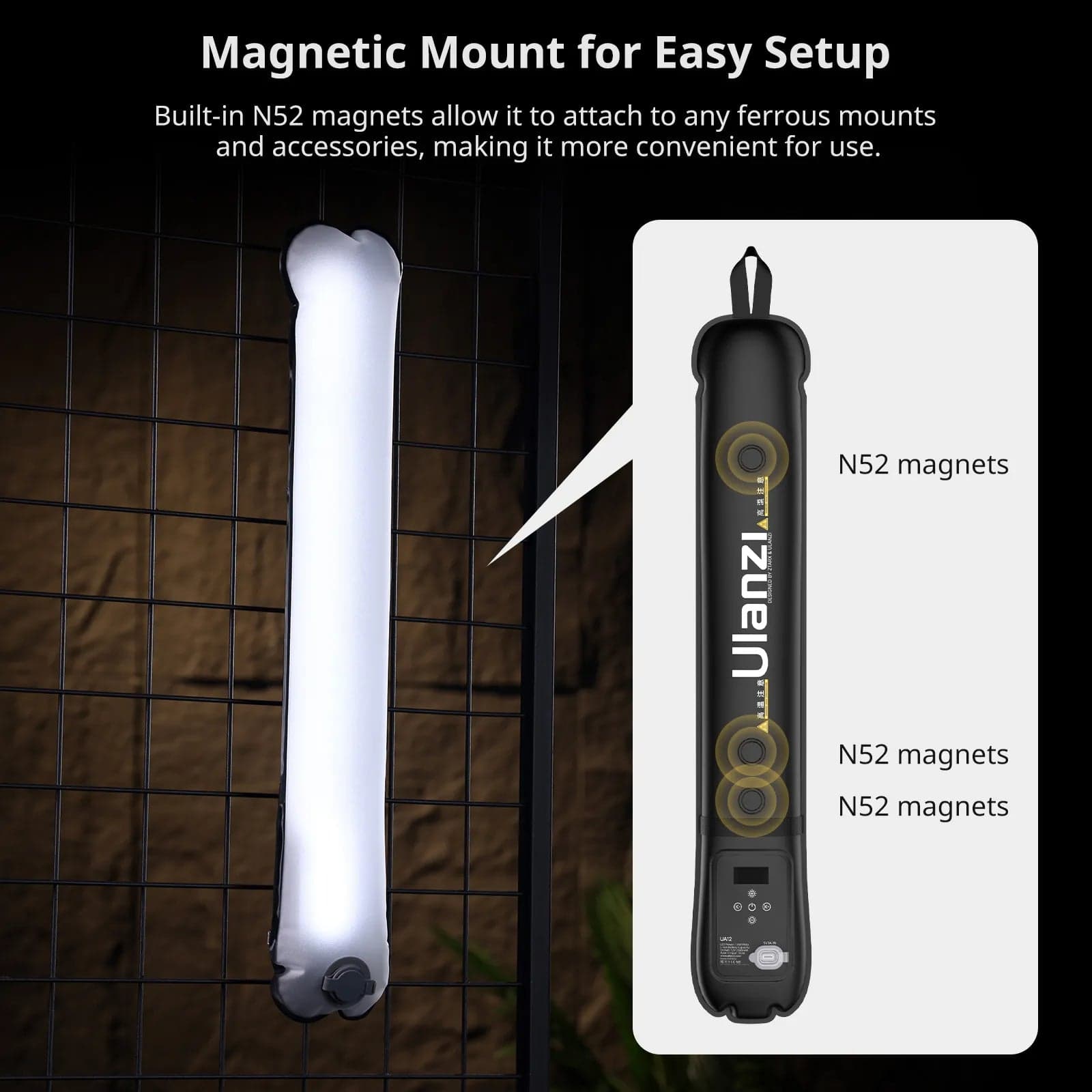 Inflatable Tube Light ‎- ‏اضاءة ‏قابلة ‏للطي ‏والنفخ image 2