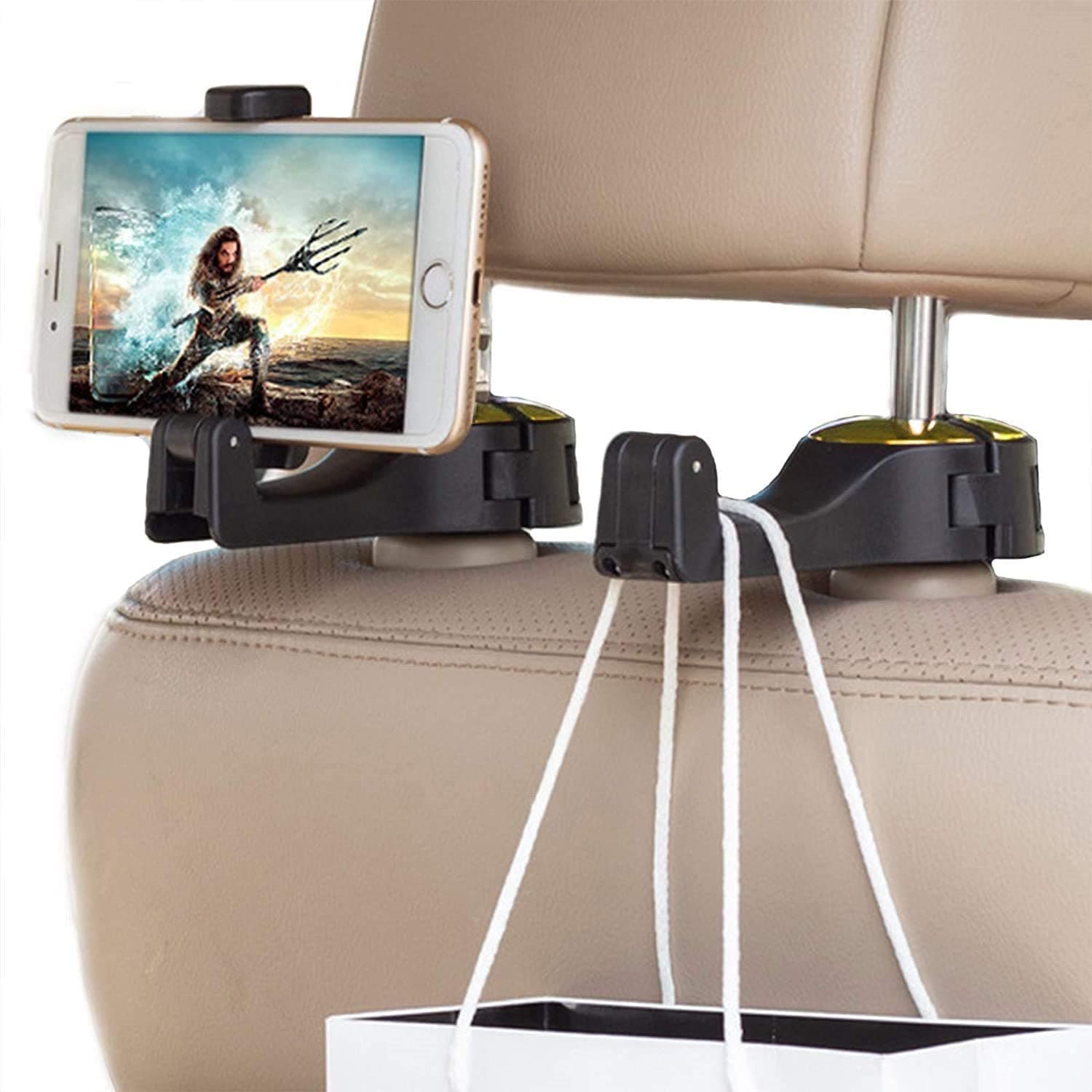 Car Hook ‎2in1 - علاقة ‏السيارة ‏وحامل ‏للموبايل image 3