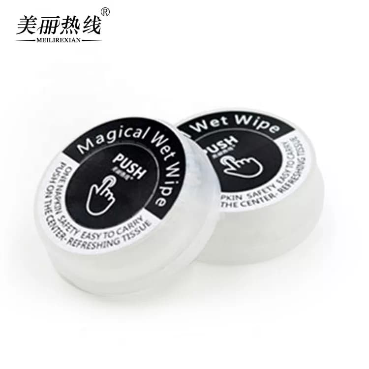 10 ‏Pcs Magic Wet Wipes ‎-  ‏١٠ ‏حبات ‏مناديل ‏مبللة image 3