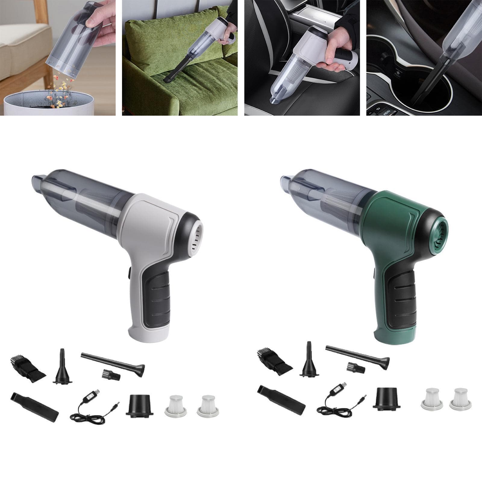 Mini Vacuum ‎& ‏Blower ‎2in1 -  مكنسة ‏٢في١ image 2