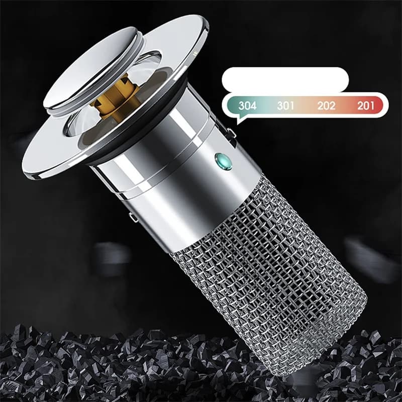 Sink Plug  ‎stainless ‎steel ‎- رأس ‏تصريف  ‏ستانليس image 4