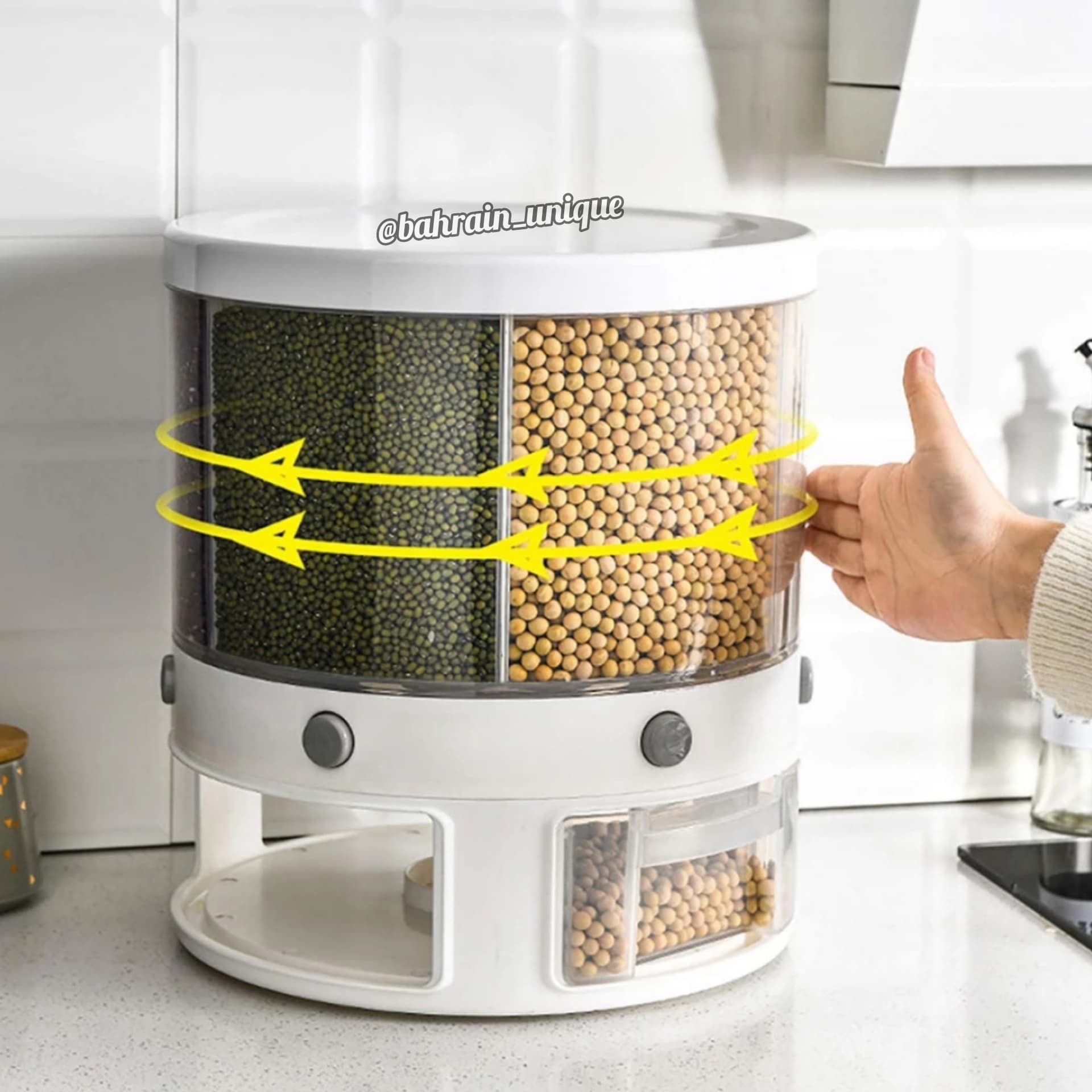 360° ‏Grains Dispenser- صنبور ‏البقوليات ‏الدائري ‏ image 2