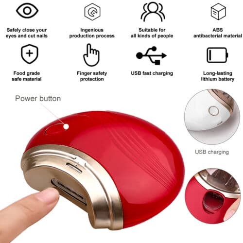 Rechargeable Nail Trimmer ‎- ‏قصاصة ‏الاظافر ‏ image 3