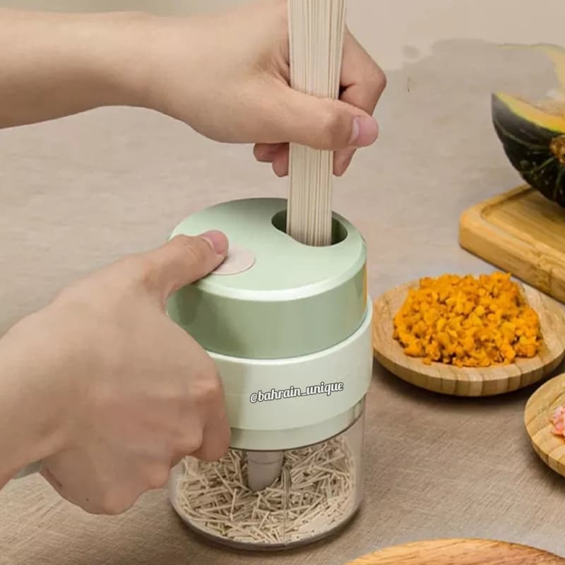 Handheld Vegetable ‎4in1 - فرامة ‏بالشحن image 9