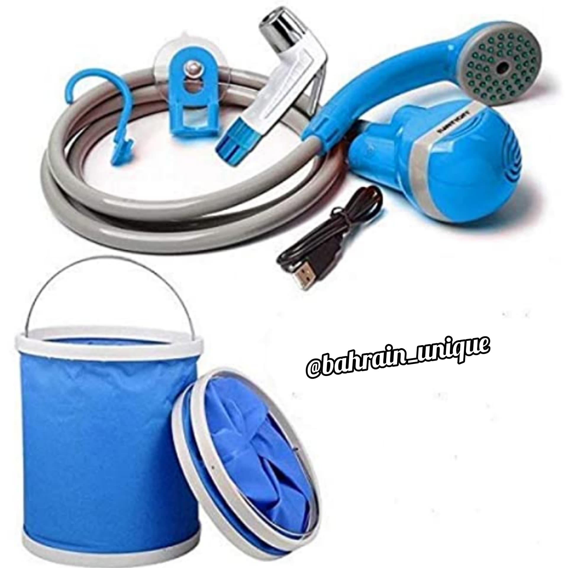 Portable Bidet with Bucket ‎- شطاف ‏السفر ‏مع ‏سطل