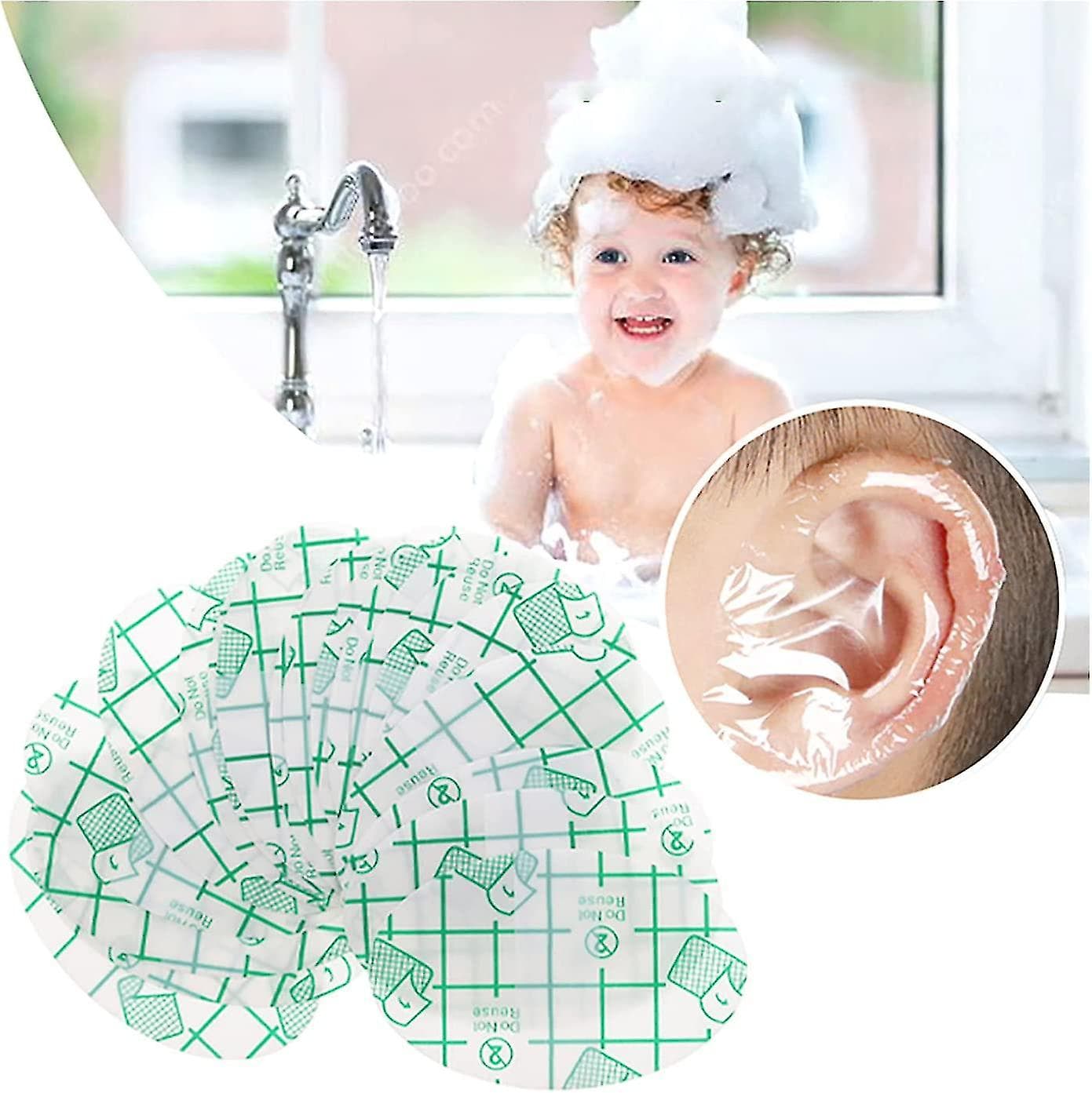 20pcs Waterproof Ear Stickers ‎- لاصقات ‏حماية ‏الاذن ‏20 ‏حبة image 3