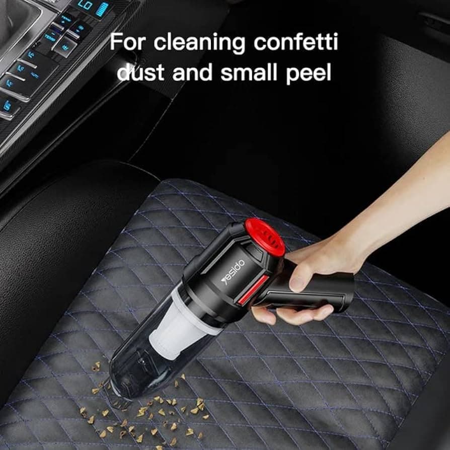 Yesido ‎3in1 ‏Mini Vacuum and Blower ‎- مكنسة ‏٢في ‏١ image 4