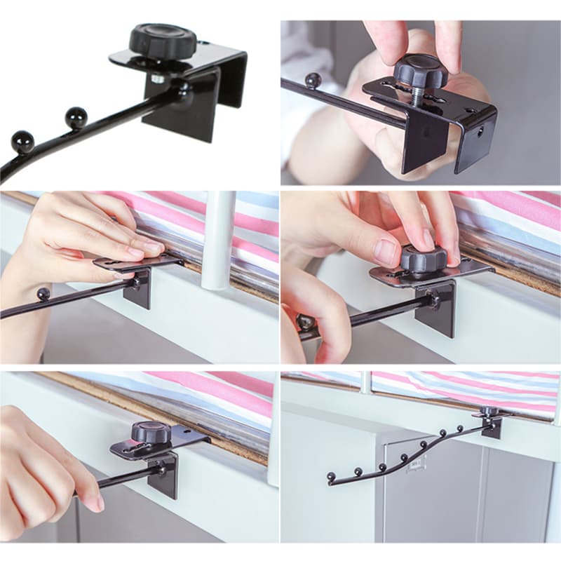 Bed Side Clothes Hooks ‎- علاقة ‏ملابس ‏للسرير image 4