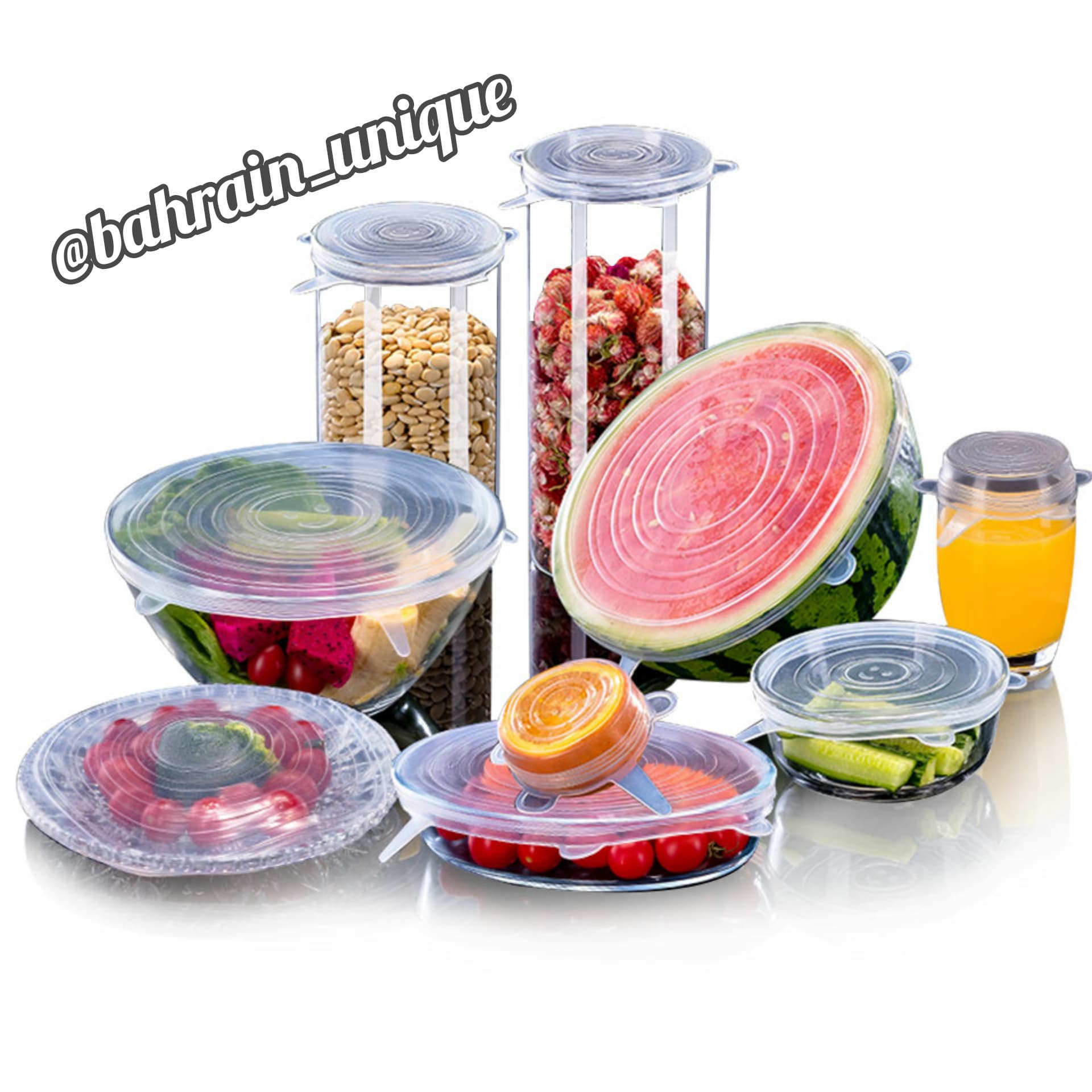 6pcs Silicon Covers - اغطية السيليكون