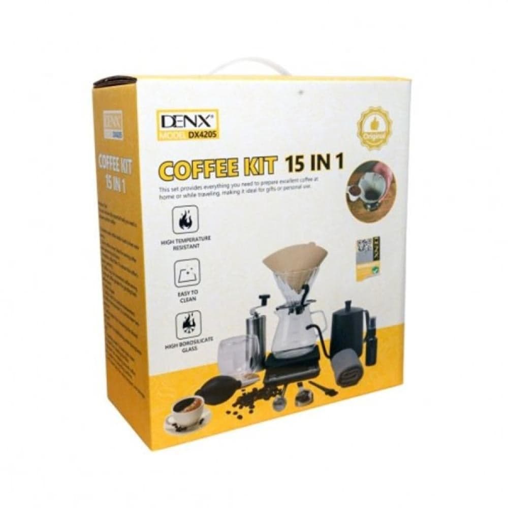 DENX Coffee Kit ‎15in1 - مجموعة ‏تحضير ‏القهوة