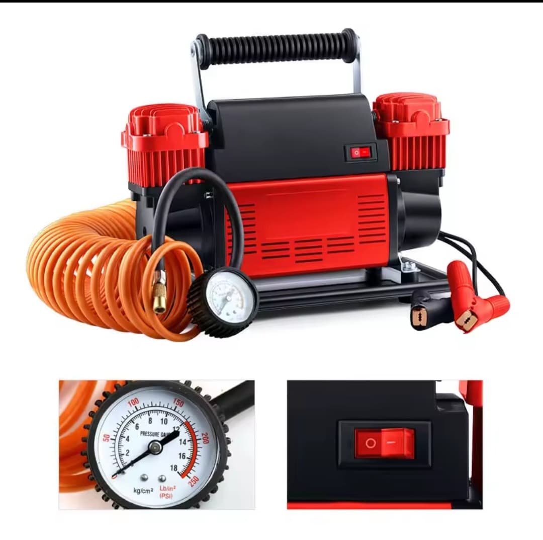 Heavy Duty Air Compressor- منفاخ ‏هواء ‏للسيارة ‏ image 3