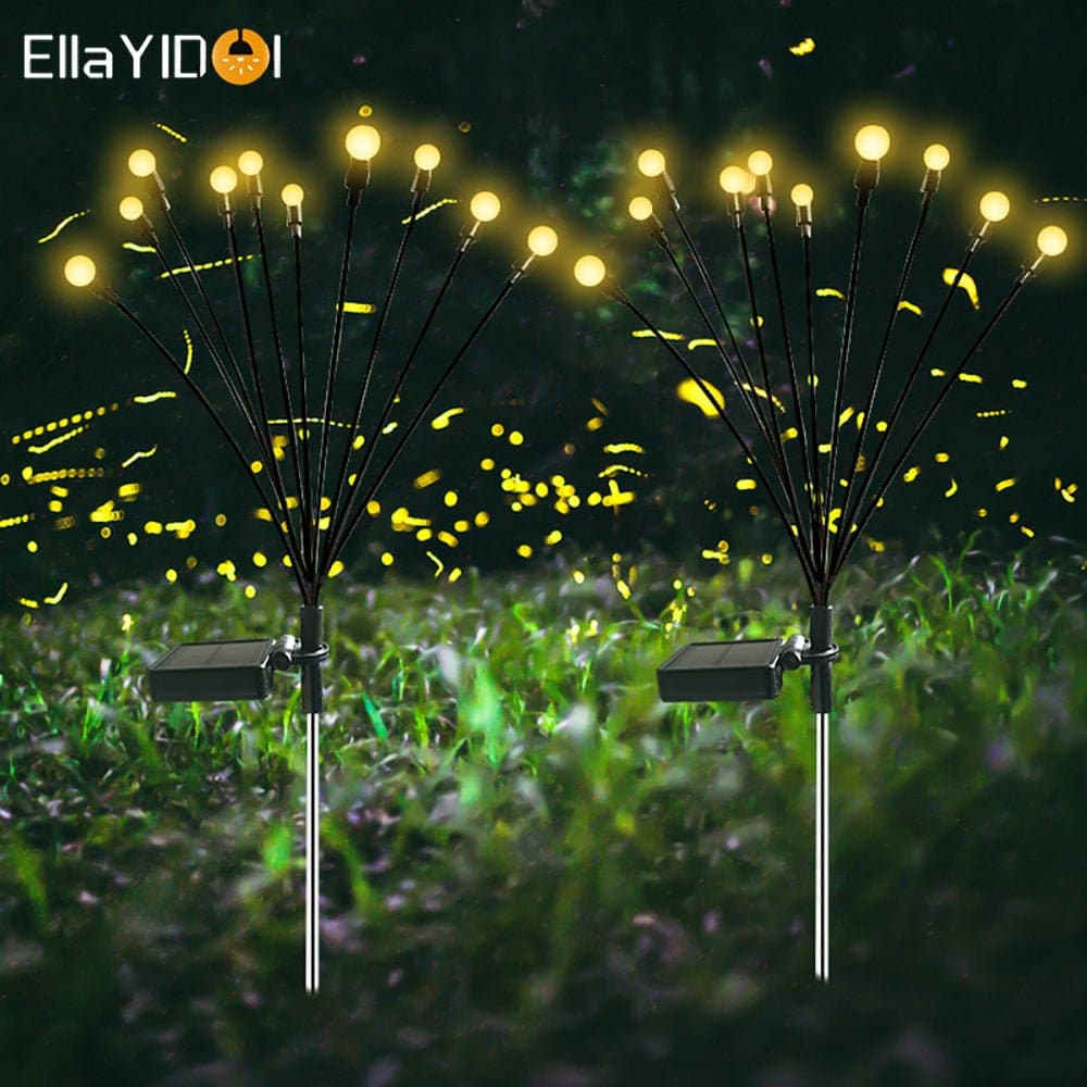2pcs Garden Solar Light ‎- حبتين ‏اضاءات ‏بالطاقة ‏الشمسية image 4