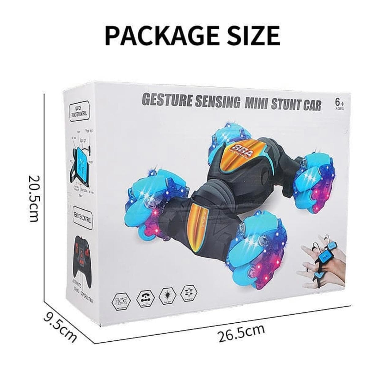 Gesture Car ‎(Medium Size) - سيارة ‏التحكم ‏بالحركة image 3