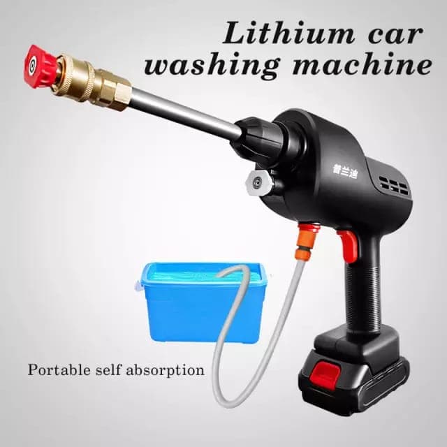 Car Washer Rechargable-مضخة ‏تنظيف ‏السيارات ‏وغيرها ‏ image 6