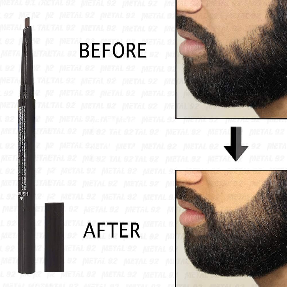 Beard Pen with ‎brush ‎- قلم ‏اللحية ‏مع ‏فرشاة image 2