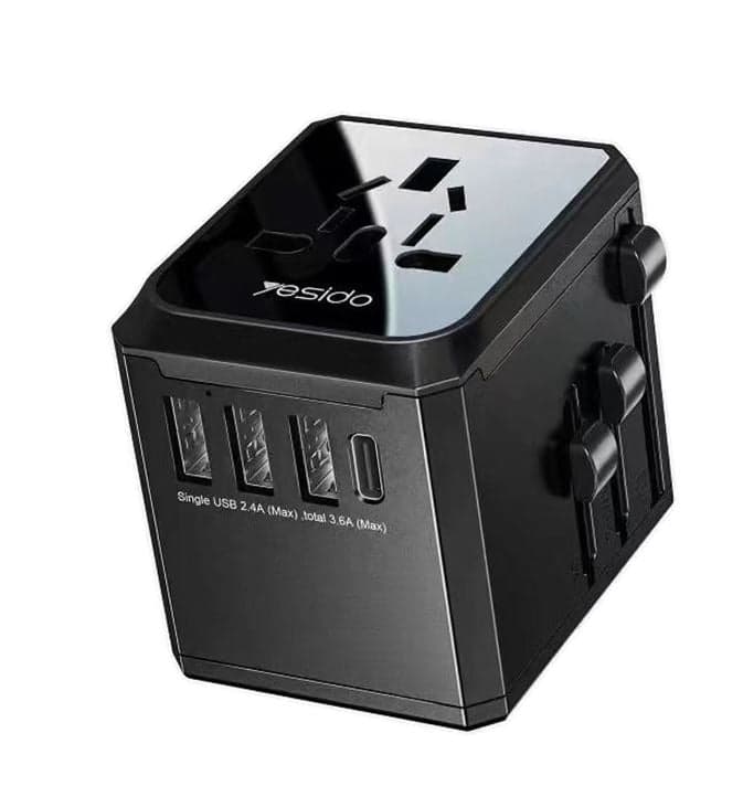 Yesido Universal Adaptor ‎- محول ‏لجميع ‏الدول