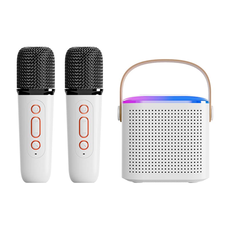 Karaoke Speaker with ‎2 ‏Mic ‎- جهاز ‏كاريوكي ‏مع ‏٢ ‏مايك image 8