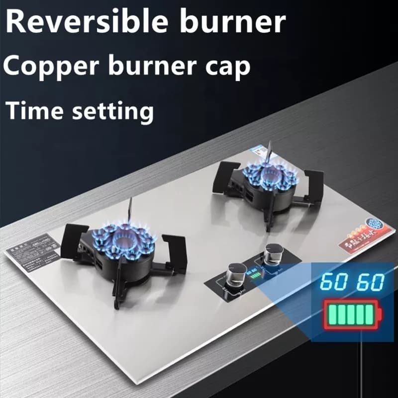 2 ‏burners gas range stove ‎- موقد ‏غاز ‏بجودة ‏عالية image 4
