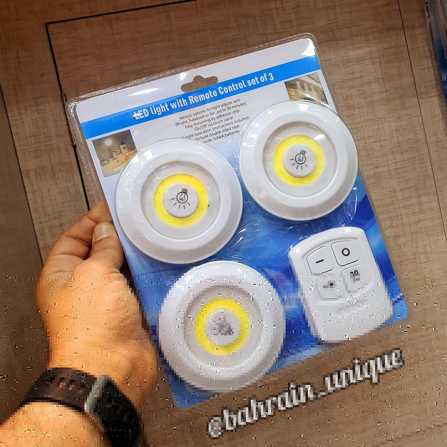 3 Lights with Remote - ٣ اضاءات مع ريموت