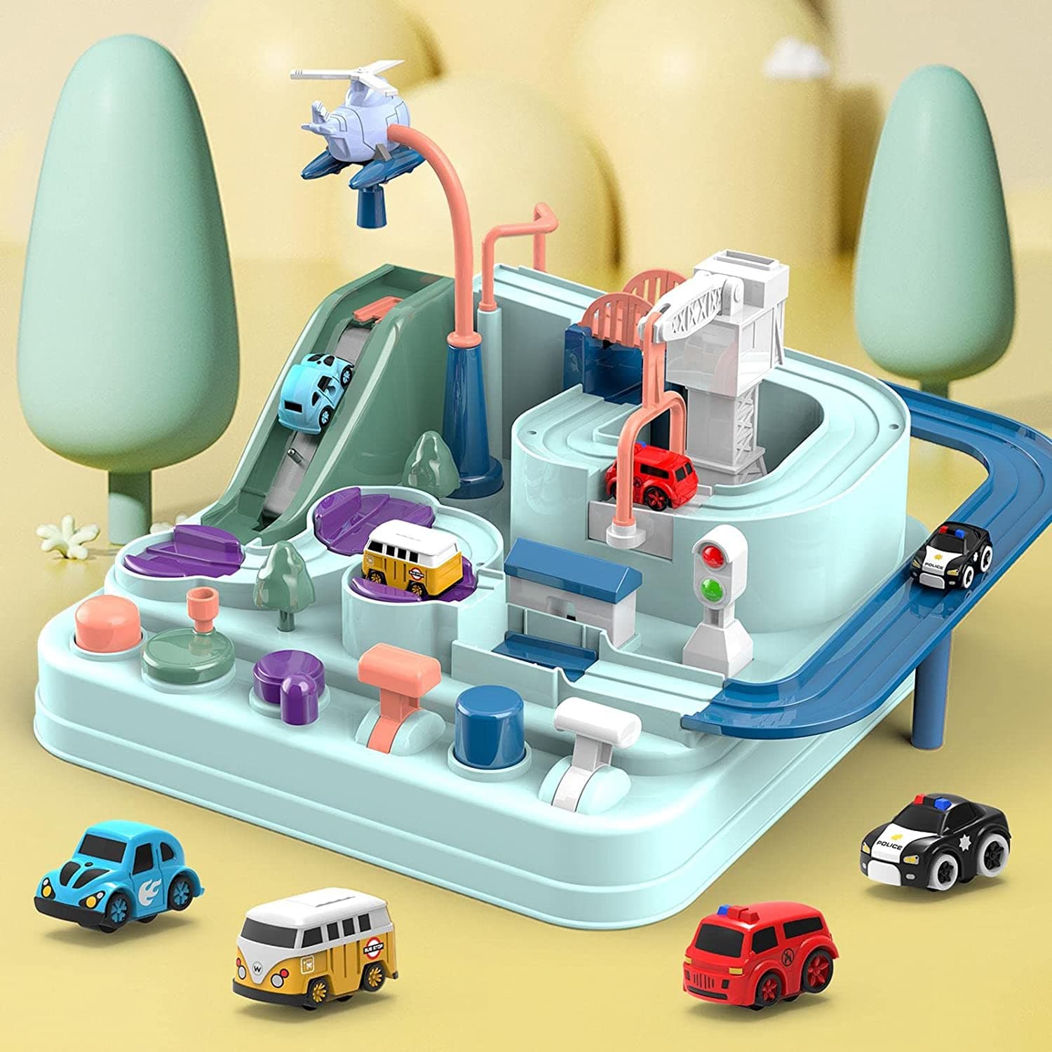 Educational Racing Car Toy ‎- لعبة ‏تعليمية ‏حلبة ‏السيارات image 4