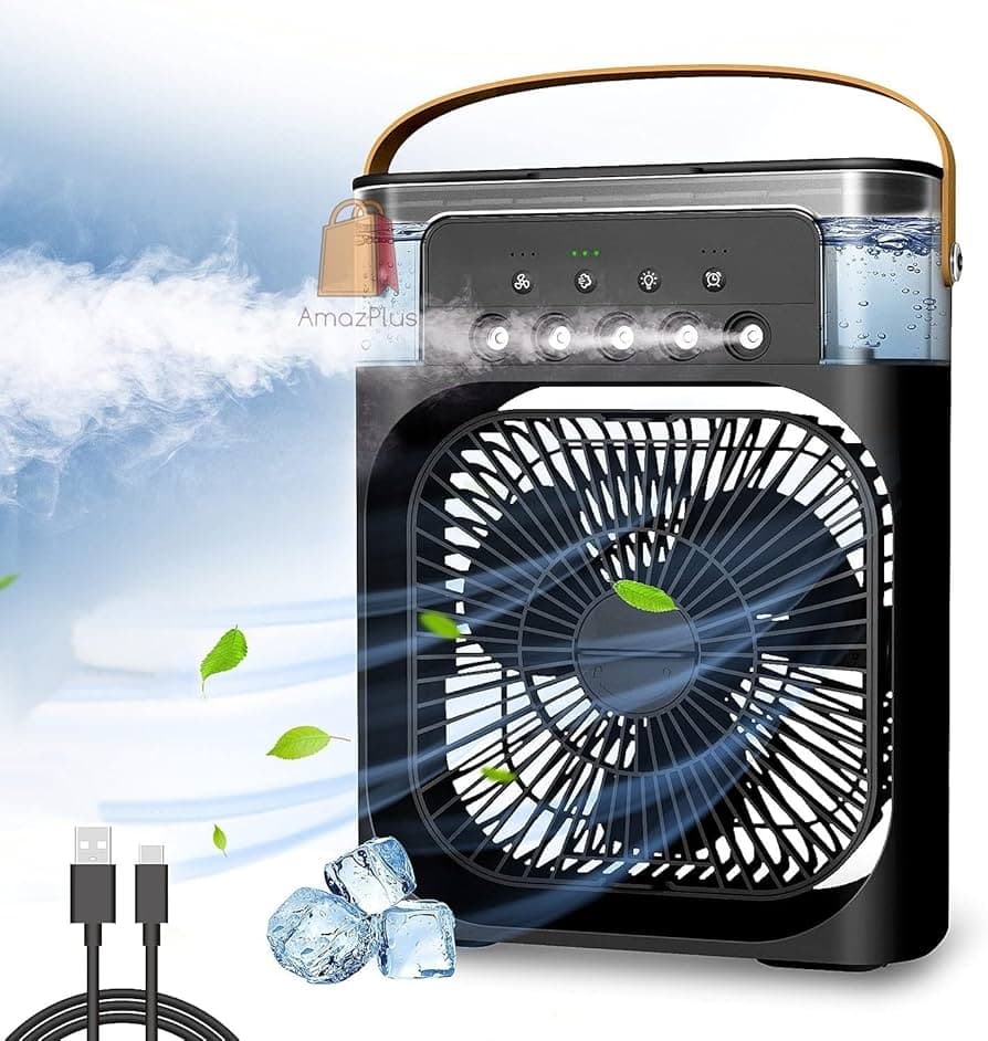 Mini Ice Cooling Fan ‎- ‏مروحة ‏مكيف ‏متنقلة image 2