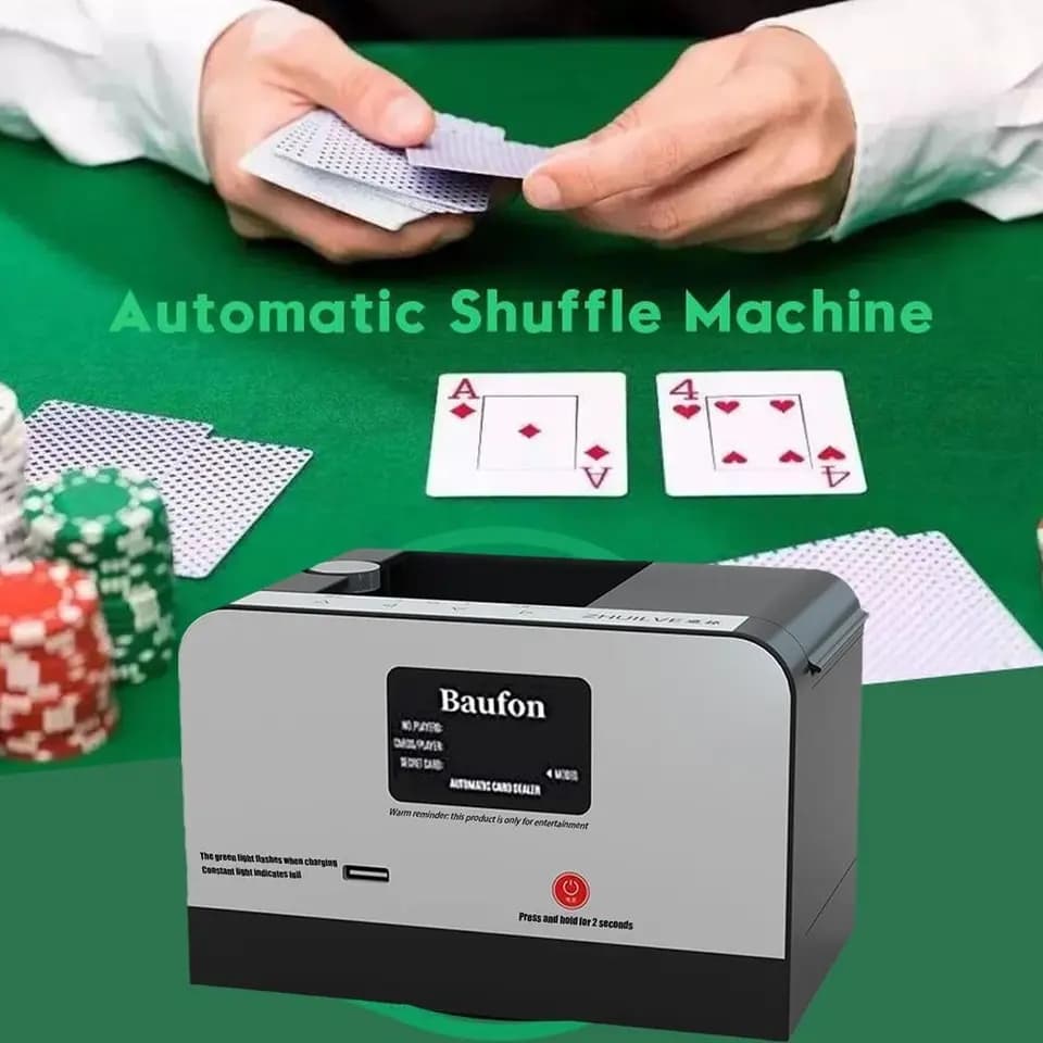Automatic Playing Card Distributor- الخباصة ‏الذكية ‏