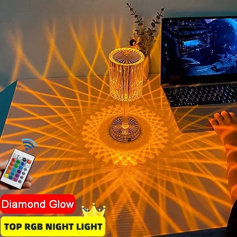 Crystal Table  ‎Light- اضاءة ‏كريستال image 4