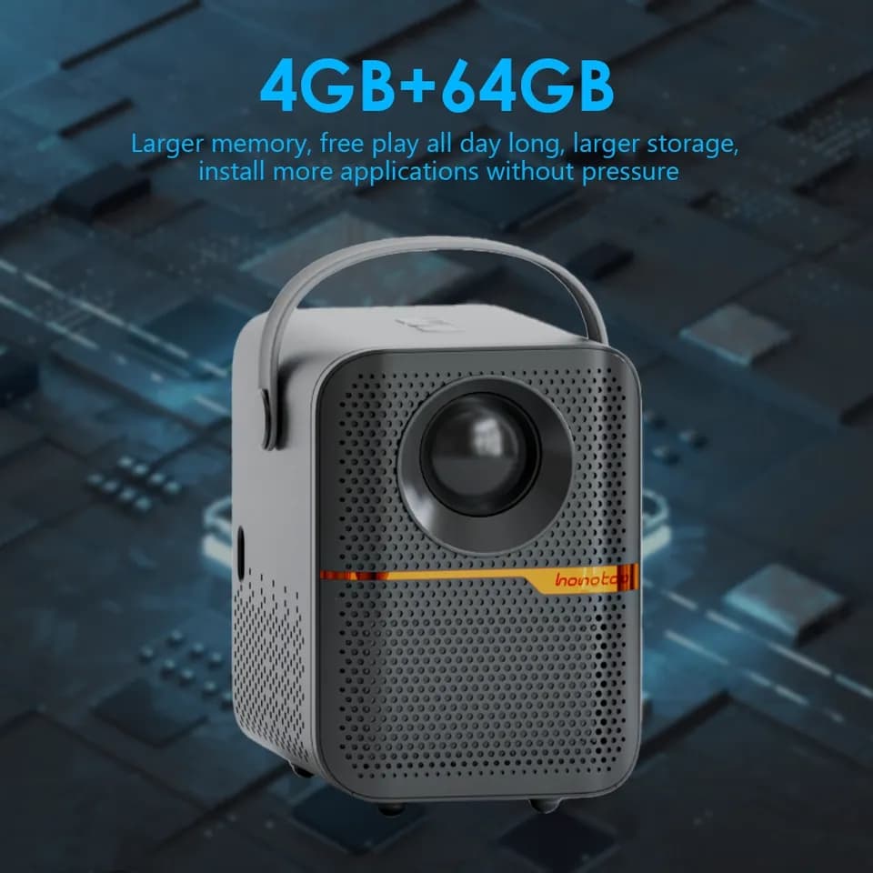 New protable ‎4K Projector P10 - بروجكتر ‏متنقل ‏