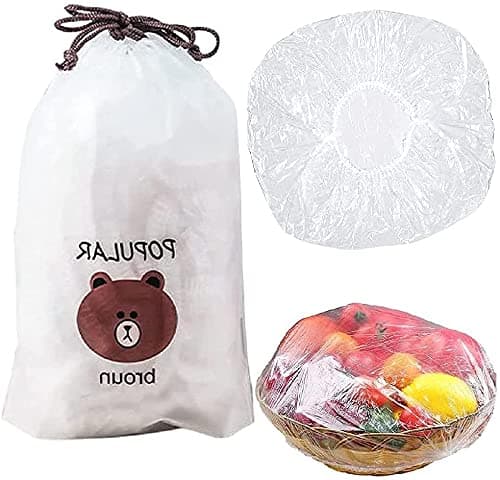 100 ‏pcs Reusable Food Covers ‎- ‏١٠٠ ‏حبة ‏اغطية ‏تغليف ‏الاطعمة