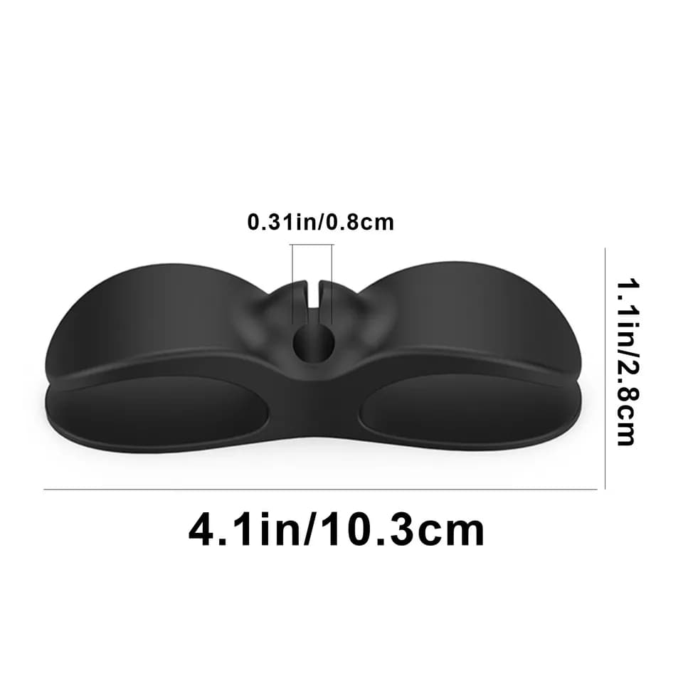 5pcs Cable Wrapper ‎- ٥ ‏حبات ‏منظم ‏الاسلاك image 2