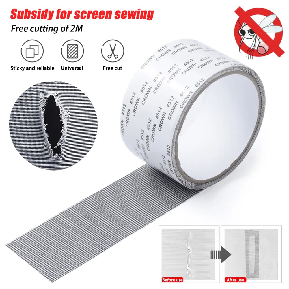 Window Mesh Sticker ‎- لاصق ‏التور